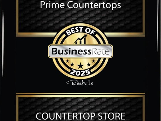 Prime Countertops earns the award "Best Business Rate 2025".