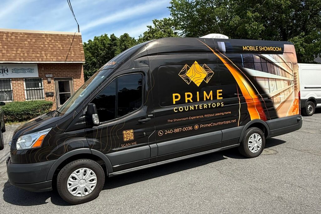 Prime Countertops Van.