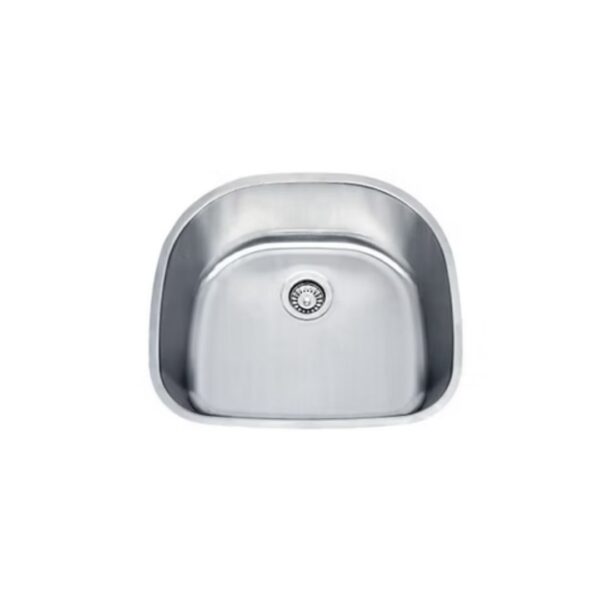 2318 Stainless Steel Single Bowl Sink (D-Shaped).