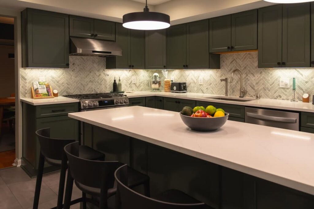 Quartz MSI Calacatta Alto countertop — Prime Countertops installation Gaithersburg MD