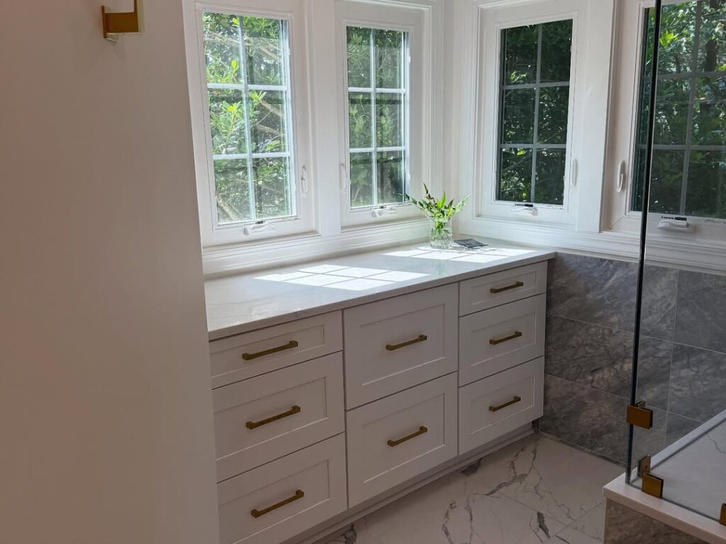 Quartz MSI Calacatta Miraggio Cielo countertop — Prime Countertops installation Gaithersburg MD